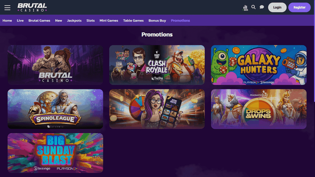 Brutal Online Casino Evaluation|Brutal Online Casino Benefit Code: Rise to EUR1,000 in Bonus Offer Cash