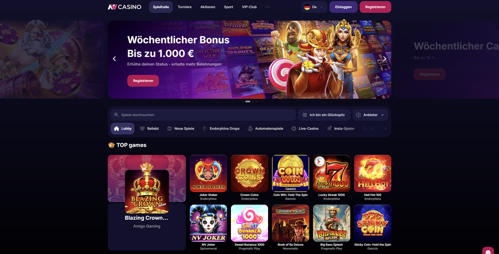NV Online Casino Testimonial (2026) - Player Ratings & Our Verdict